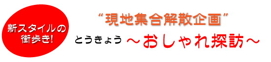 現地集合解散企画